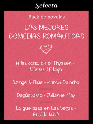 cover image of Mejores comedias románticas (Pack con